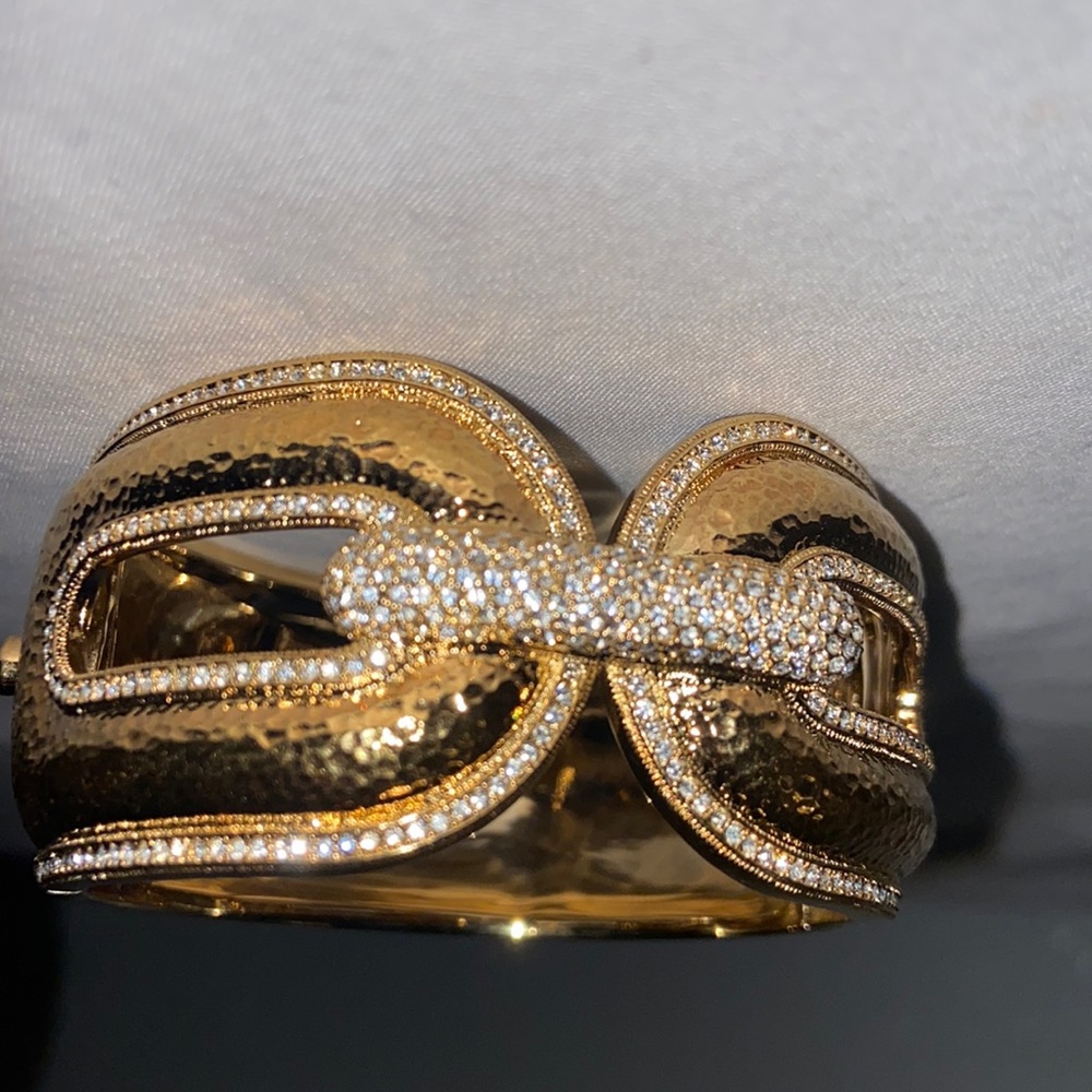 Statement Gold Cuff - image 2